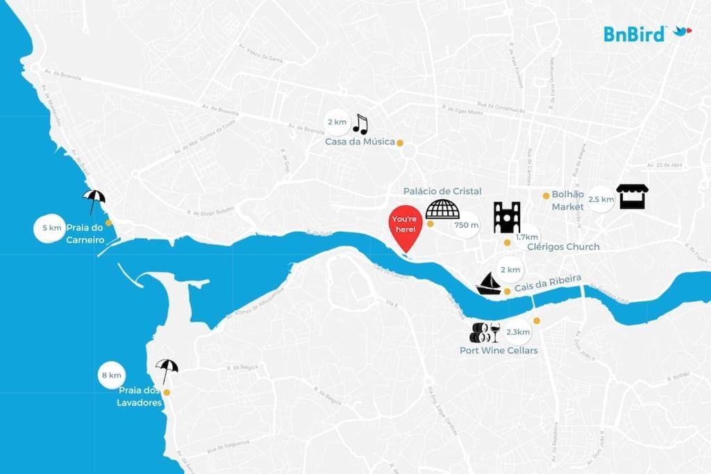 Porto City Holidays By Douro River Экстерьер фото